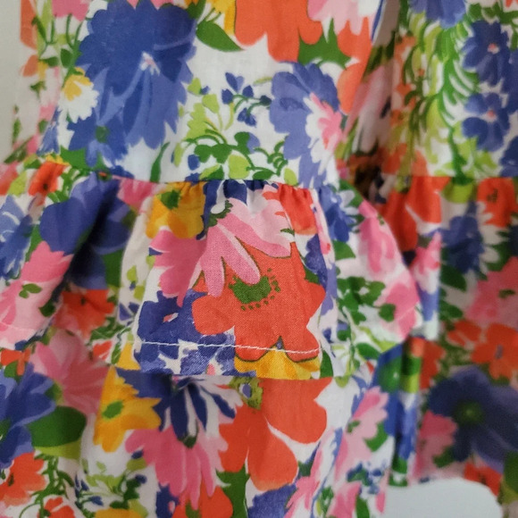 Janie and Jack all over floral print girls dress, size 4 - Picture 6 of 9